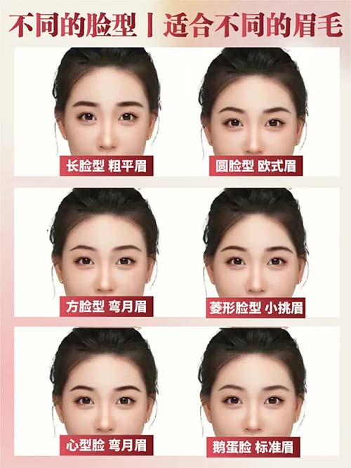 太原紋眉去哪里好?哪種眉形適合自己?